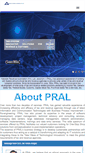 Mobile Screenshot of pral.com.pk